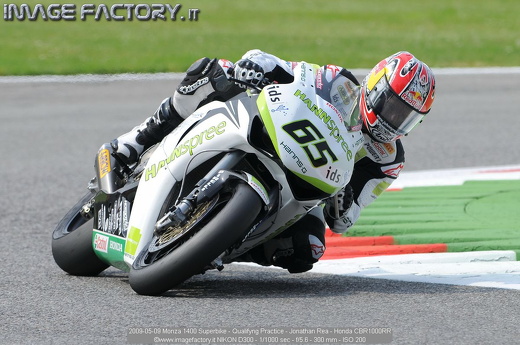 2009-05-09 Monza 1400 Superbike - Qualifyng Practice - Jonathan Rea - Honda CBR1000RR